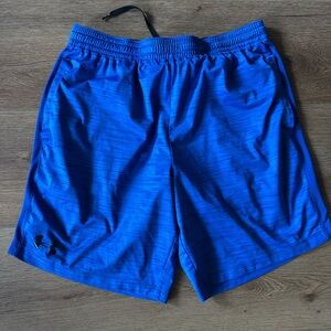 Under Armour Men's Vibrant Blue Sports Shorts